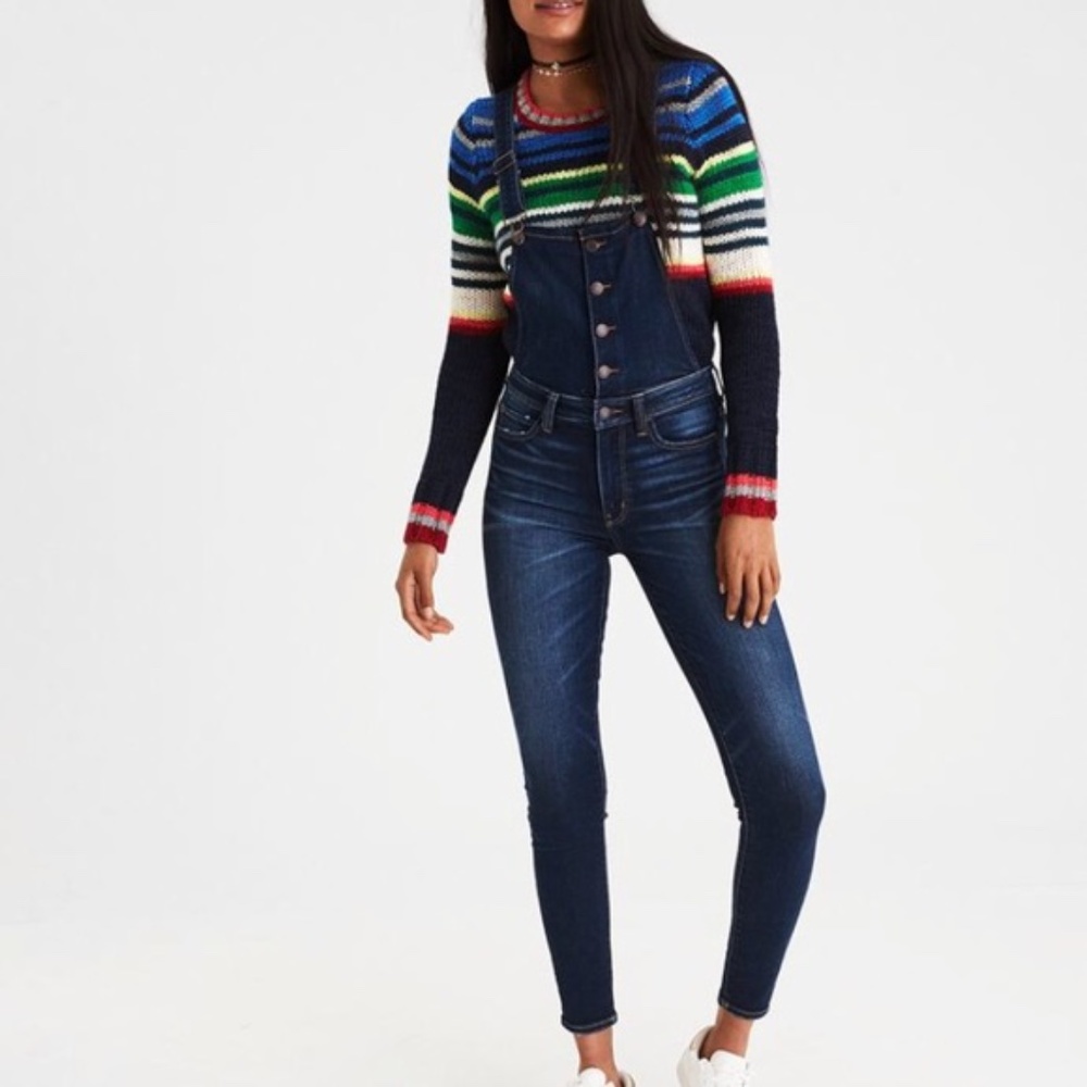 American Eagle Jegging Overalls